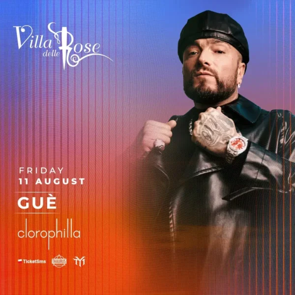 Villa delle Rose e Gue Pequeno: un evento imperdibile per gli amanti della musica rap