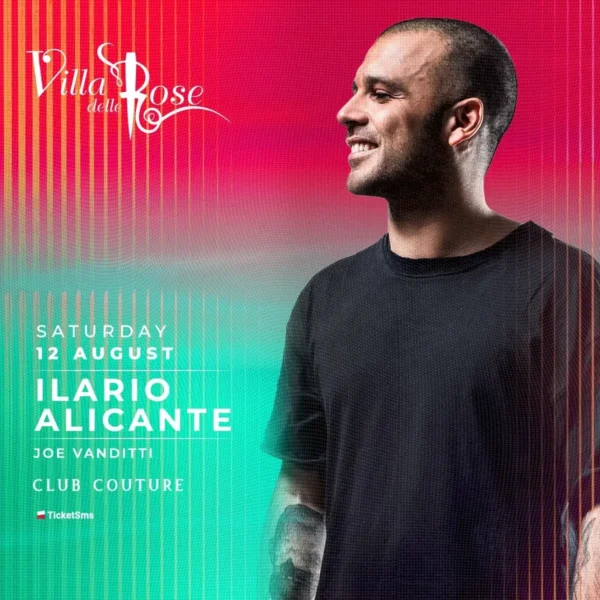 Un viaggio nell'universo della musica elettronica con Ilario Alicante alla Villa delle Rose