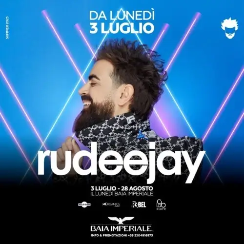 Una notte indimenticabile con Rudeejay alla Baia Imperiale