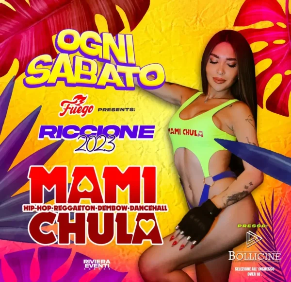 Ultima Festa Mamichula: Bollicine Riccione accoglie Angel Lopez e i Los Diablos