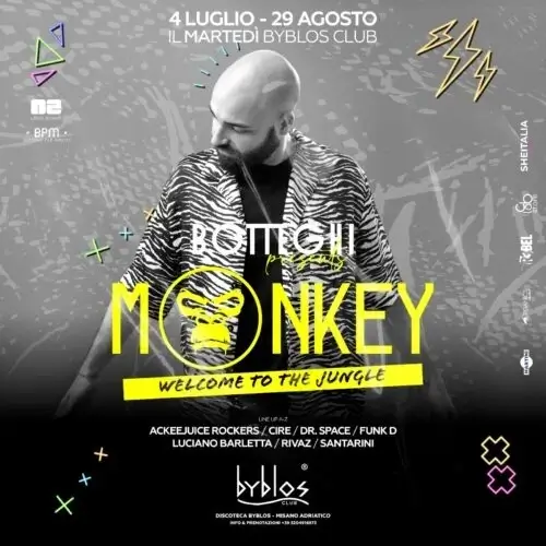 Un’esperienza Unica al Byblos Club Riccione con il format Monkey e Matteo Botteghi
