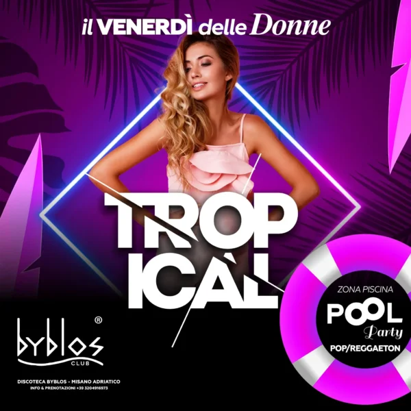 Un’Euforia di Colori e Musica al Byblos Club Riccione