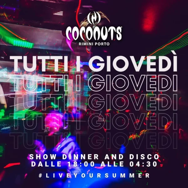 CocoKaraoke al Coconuts Rimini: tutti i giovedì d’estate