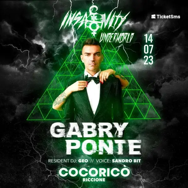 Gabry Ponte al Cocorico Riccione: La Rivoluzione Musicale ha inizio