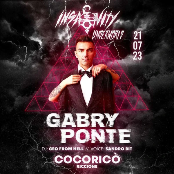 Cocorico Riccione Accoglie Gabry Ponte: la Notte del 21 Luglio 2023 sarà Indimenticabile