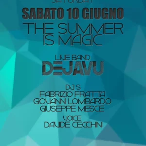 Frontemare Rimini The Summer is Magic,Dejavu badn,Fabrizio fratta,Giovanni Lombatdo,Giuseppe Mesce