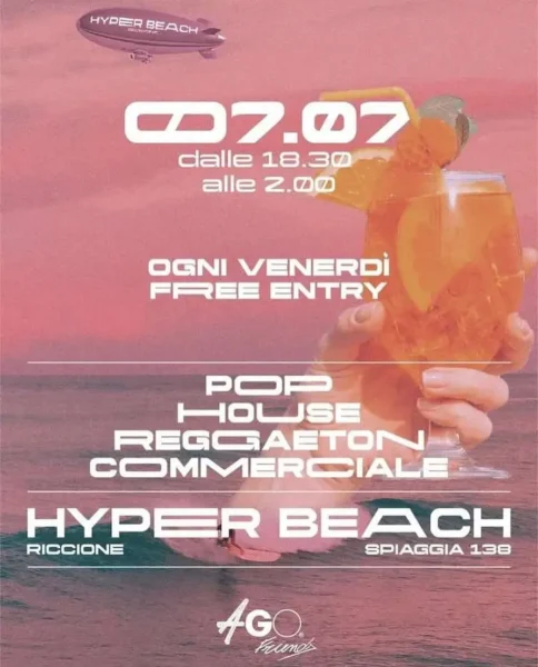 Il vostro Hyper Beach Riccione & Beach Party: l'evento di inizio estate da non perdere