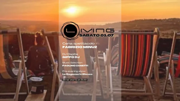 Living Disco: sabato sera ricco di emozioni con Fabrizio Minuz