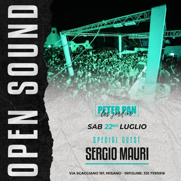 Serata elettrizzante al Peter Pan Riccione con Sergio Mauri