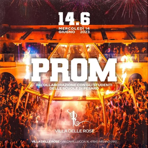 Villa Delle Rose presenta Prom Night, la serata di fine anno scolastico