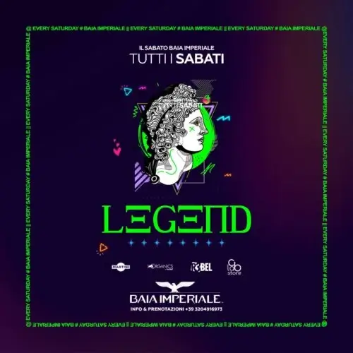 Un Sabato Notte da Leggenda: Baia Imperiale Accoglie Festa Legend