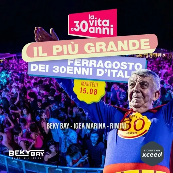 Malindi Beach Cafe Cattolica: notte di Ferragosto in spiaggia con Pale Dj