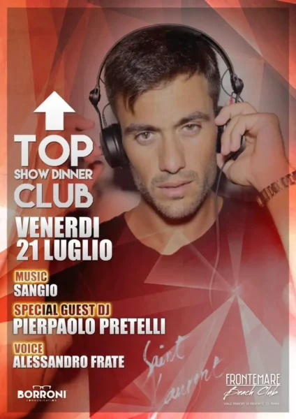 Frontemare Rimini e Pierpaolo Pretelli: un venerdì sera speciale