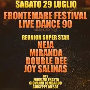 Frontemare Rimini presenta: Frontemare Live Dance 90s Festival