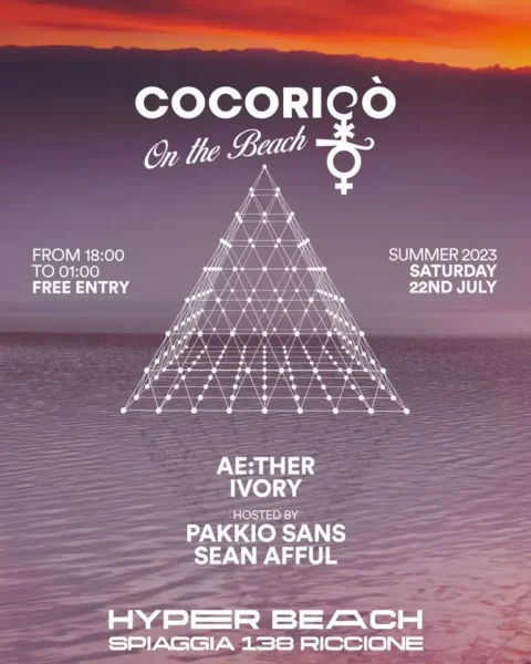 Hyper Beach Riccione accoglie Ae:ther e Ivory per un beach party memorabile