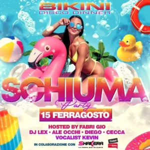 Bikini Cattolica Schiuma Party,Fabri Gio,Lex,Ale Occhi,Diego,Cecca