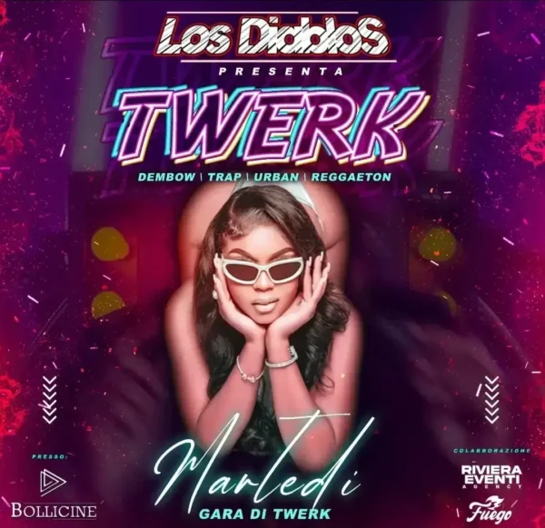 Twerk al Bollicine Riccione il 12 settembre 2023