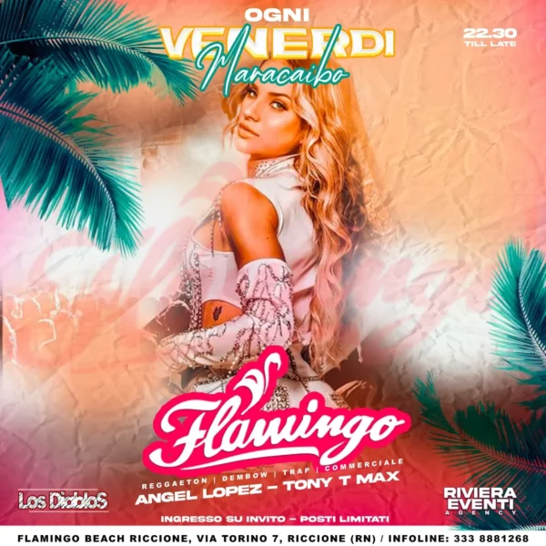 Maracaibo al Flamingo riccione il 15 settembre 2023