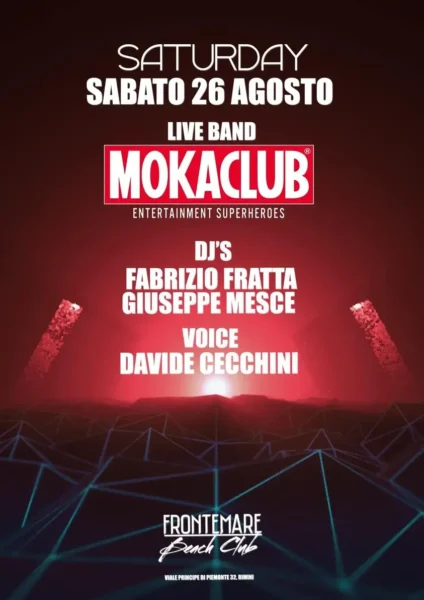 Bubble Party al Frontemare Rimini il 25 agosto 2023