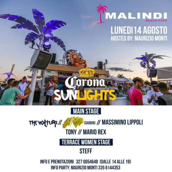 Una Notte Indimenticabile a Ferragosto Malindi Cattolica con il Corona Sunlights