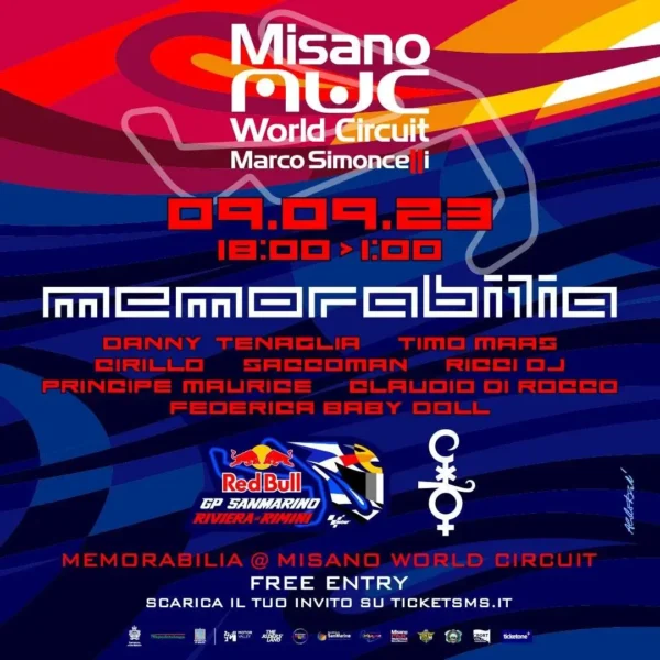 Memorabilia Misano World Circuit: un viaggio nel tempo a tutta velocità alla scoperta della musica elettronica