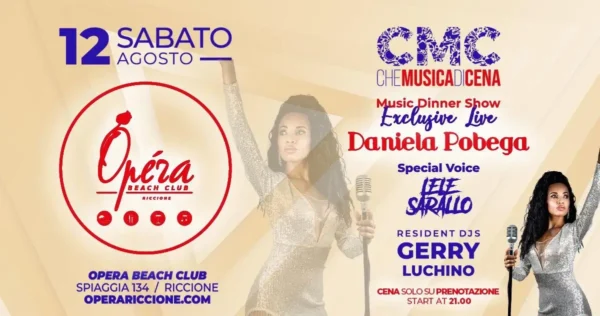 Il Ritmo Infinito dell’Opera Riccione: Daniela Pobega illumina la Notte