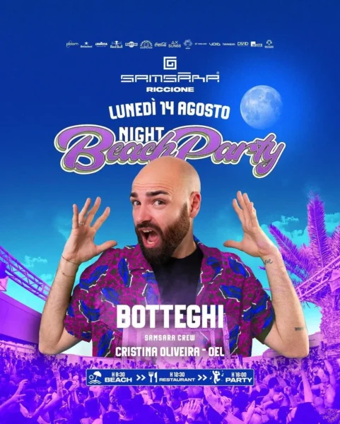 Matteo Botteghi @ Samsara Riccione 14 agosto 2023
