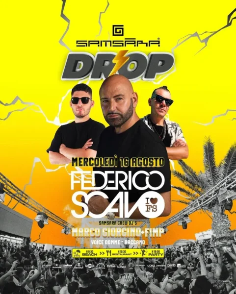 Federico Scavo @ Samsara Riccione 16 agosto 2023