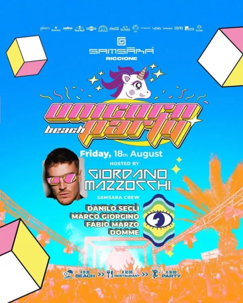 Giordano Mazzocchi @ Samsara Riccione 18 agosto 2023