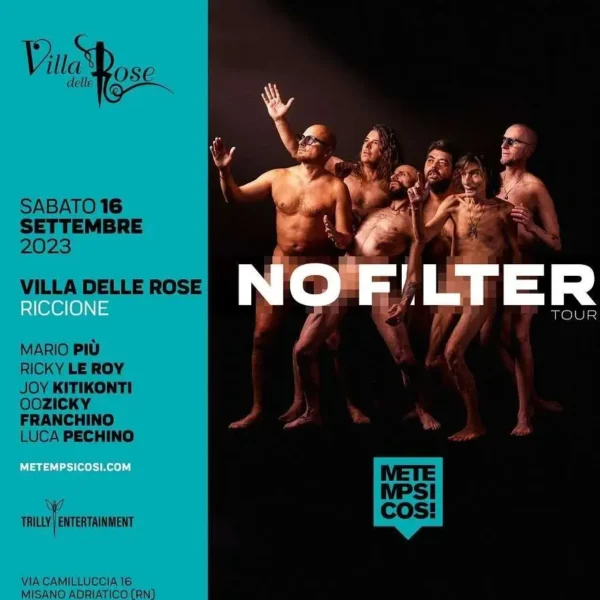 Metempsicosi al Villa delle rose il 16 settembre 2023