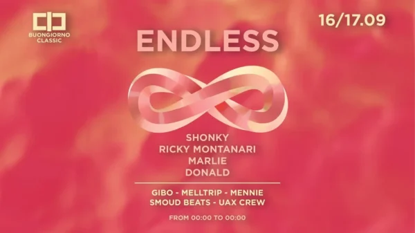 Endless Party al Classic club il 16 settembre 2023