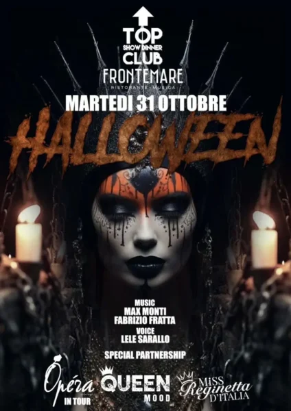 Halloween al Frontemare Rimini il 31 ottobre 2023