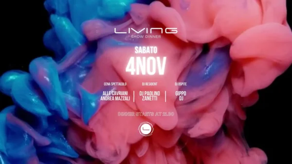 Dj Paolino Zanetti al Living disco il 04 novembre 2023