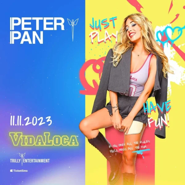 Vida Loca al Peter Pan Club il 11 novembre 2023 Vida Loca al Peter Pan Club il 11 novembre 2023