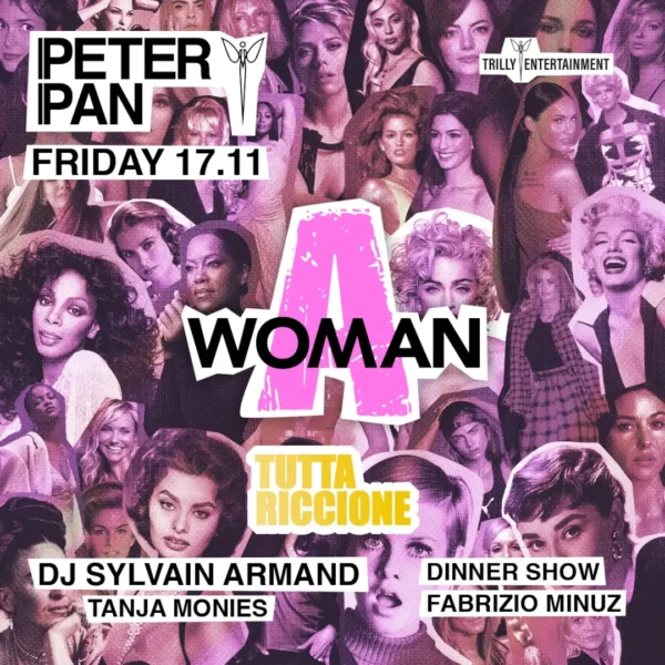 Sylvain Armand al Peter Pan Riccione il 17 novembre 2023