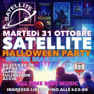 Satellite Rimini Halloween Party,Capoz,Lappa,Fullnelson,Accio