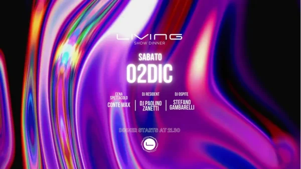 Stefano Gambarelli al Living Disco 02 dicembre 2023.