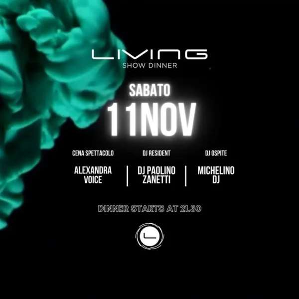 Paolino Zanetti al Living Disco 11 novembre 2023. Biglietti