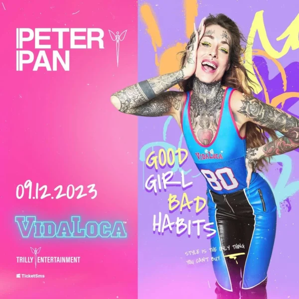 Vida Loca al Peter Pan 09 dicembre 2023. Biglietti e Tavoli