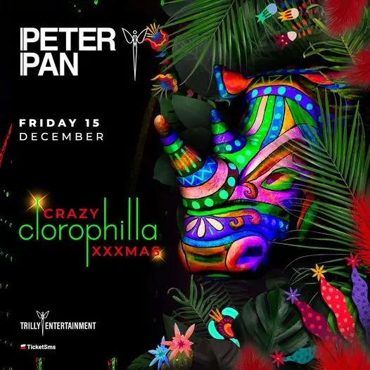Clorophilla al Peter Pan 15 dicembre 2023. Biglietti e Tavoli