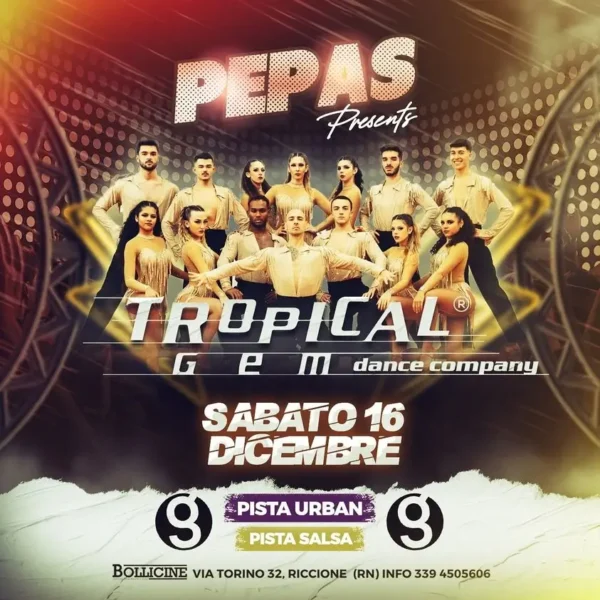 Tropical Jem al Bollicine 16 dicembre 2023. Biglietti