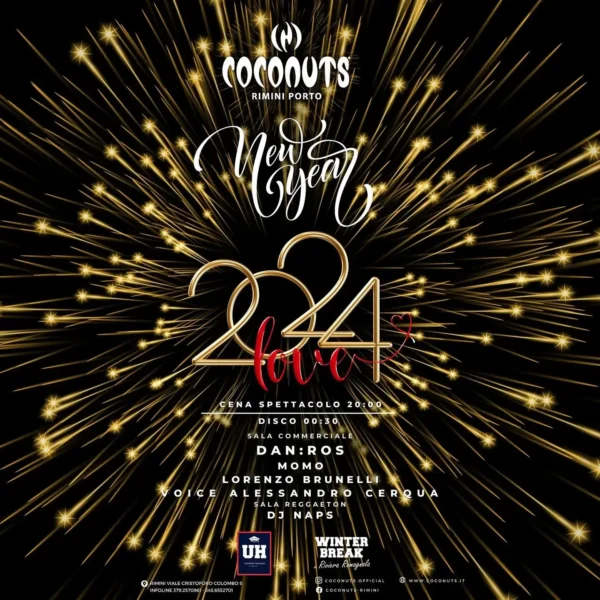 Dan Ros al Coconuts 31 dicembre 2023. Biglietti e Tavoli. Dan Ros al Coconuts 31 dicembre 2023. Biglietti e Tavoli.