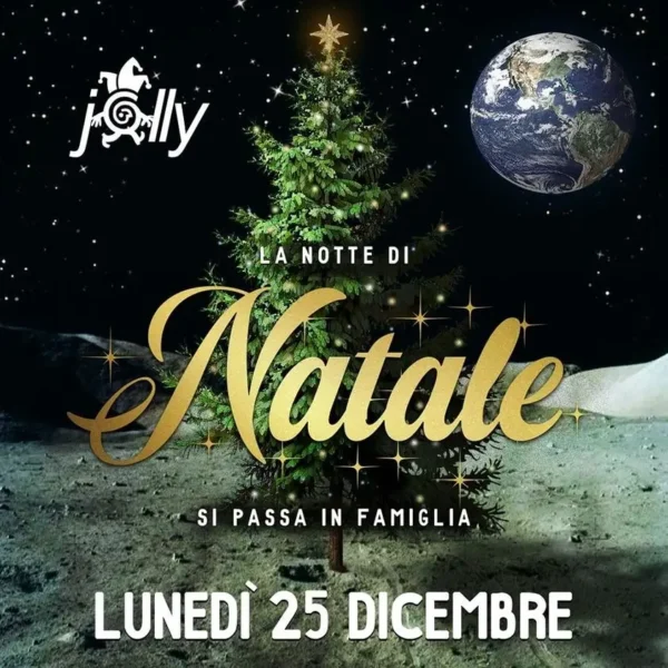 Natale Al Jolly al Jolly 25 dicembre 2023. Biglietti