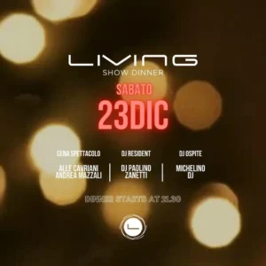 Paolino Zanetti al Living Disco 23 dicembre 2023. Biglietti