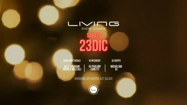 Paolino Zanetti al Living Disco 23 dicembre 2023. Biglietti