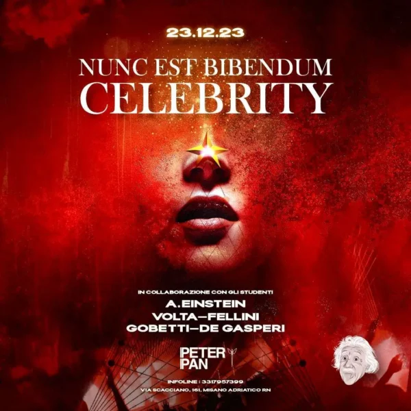 Nuc Est Bubendum X Celebbrity al Peter Pan 23 dicembre 2023. Biglietti e Tavoli