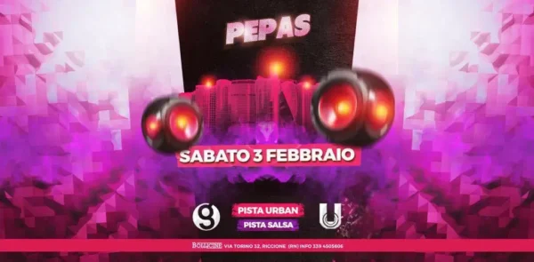 Pepas al Bollicine 04 febbraio 2024. Biglietti