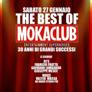 The Best Of Moka Club al Frontemare 27 gennaio 2024. Biglietti e Tavoli