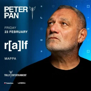 Ralf al Peter Pan 23 febbraio 2024. Biglietti e Tavoli