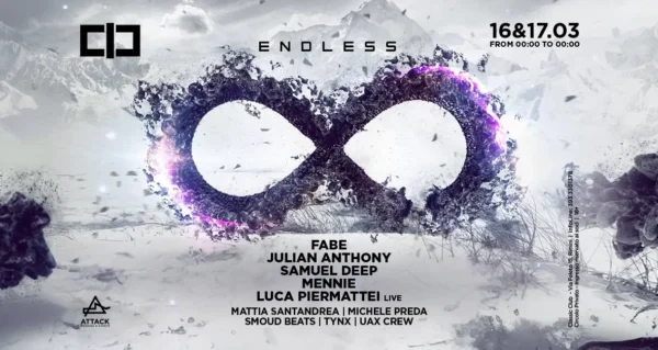 Endless al Classic Club 16 marzo 2024. Biglietti